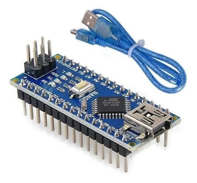 Arduino Nano V3.0 Atmega 328 CH y FTDI Pines soldados